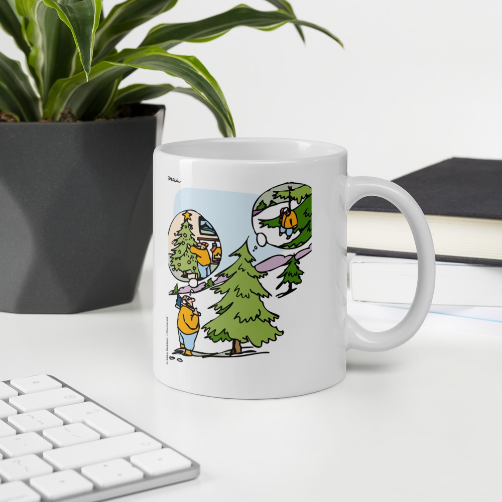 White Glossy Mug