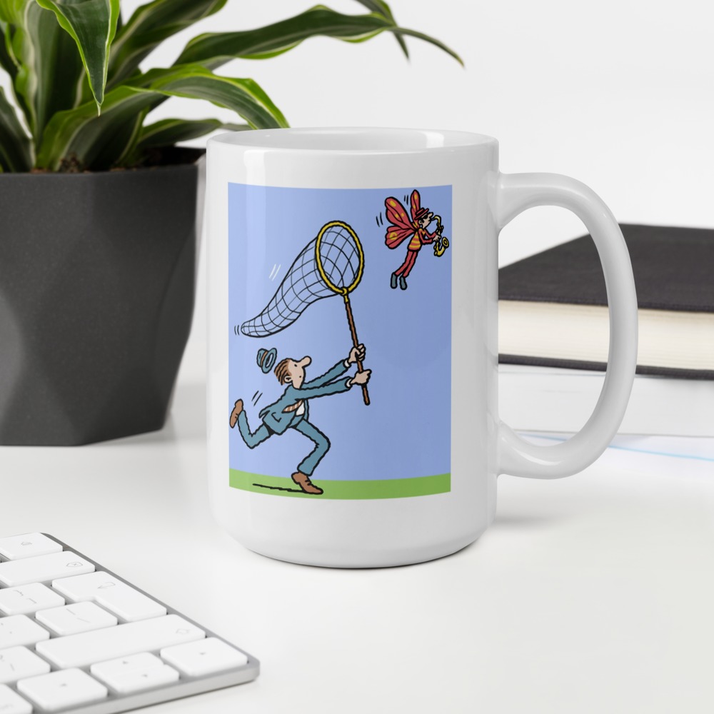 White Glossy Mug