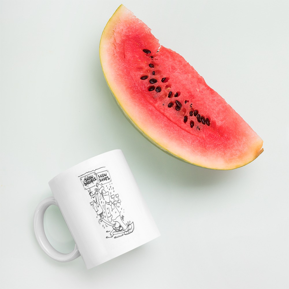 White Glossy Mug