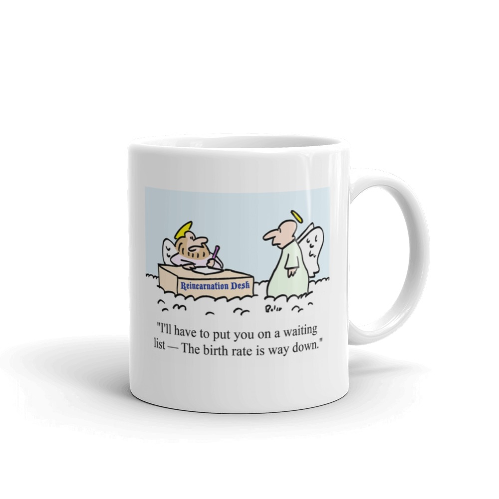 White Glossy Mug