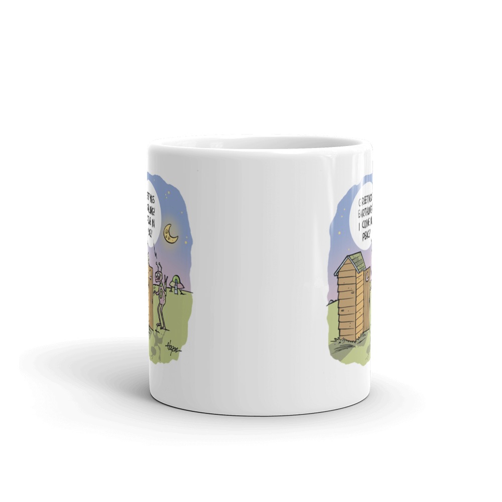 White Glossy Mug