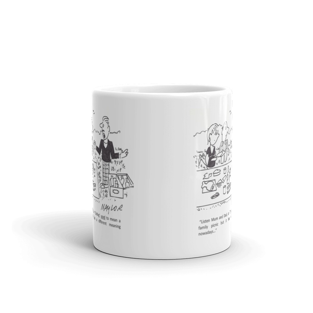 White Glossy Mug