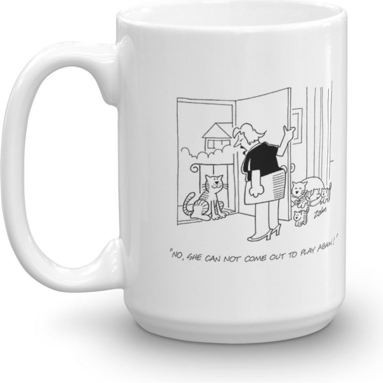 White Glossy Mug