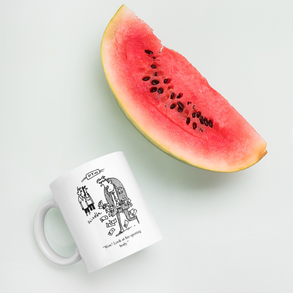 White Glossy Mug