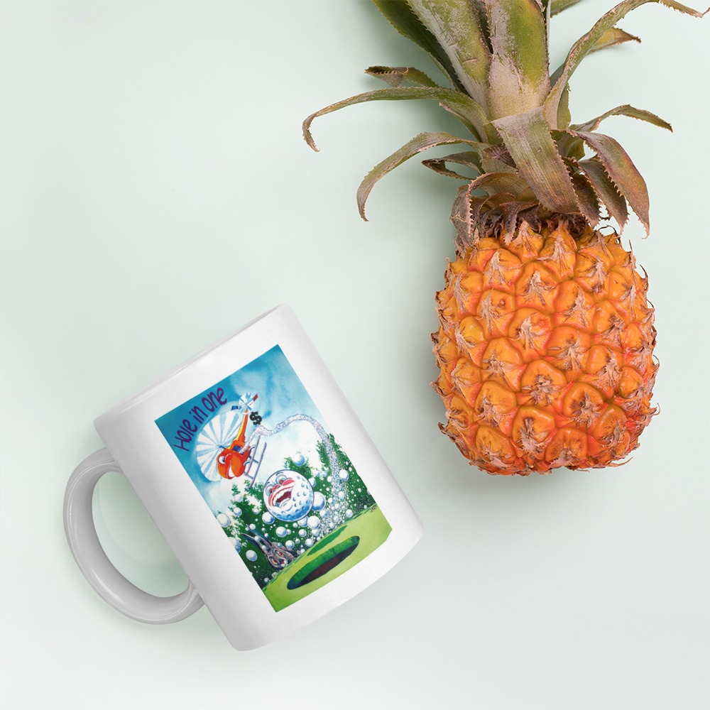 White Glossy Mug