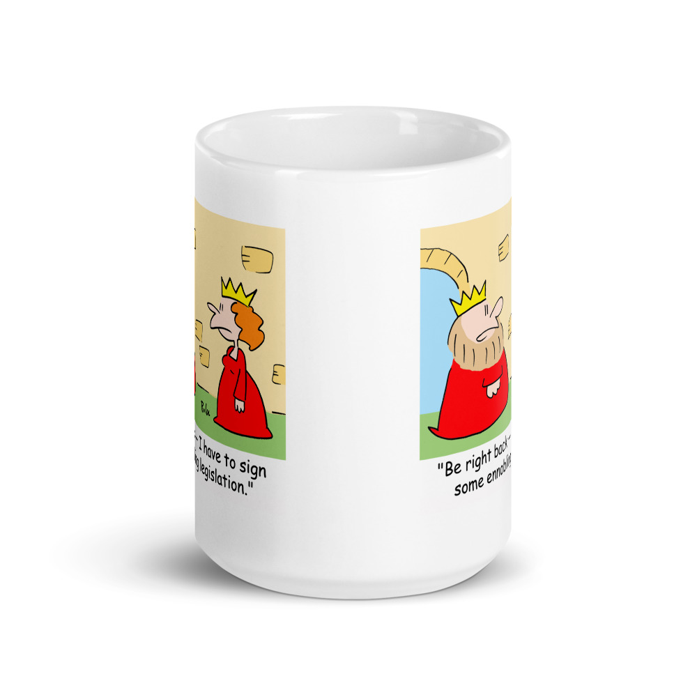 White Glossy Mug