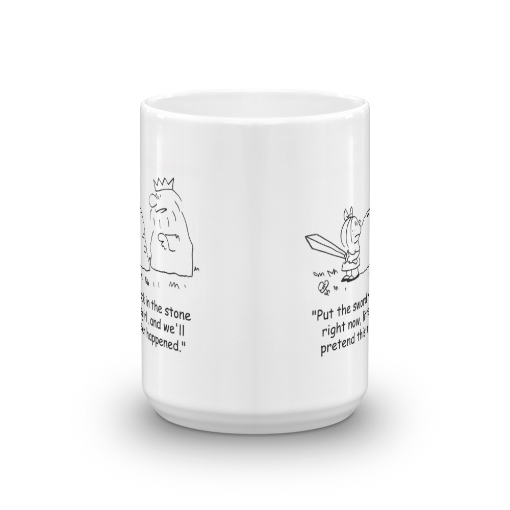 White Glossy Mug