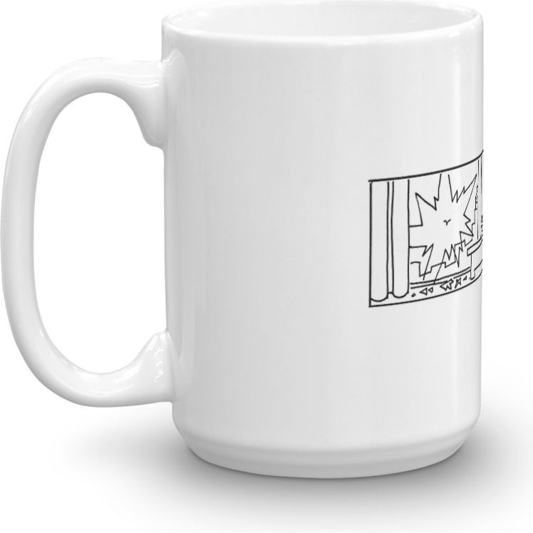 White Glossy Mug