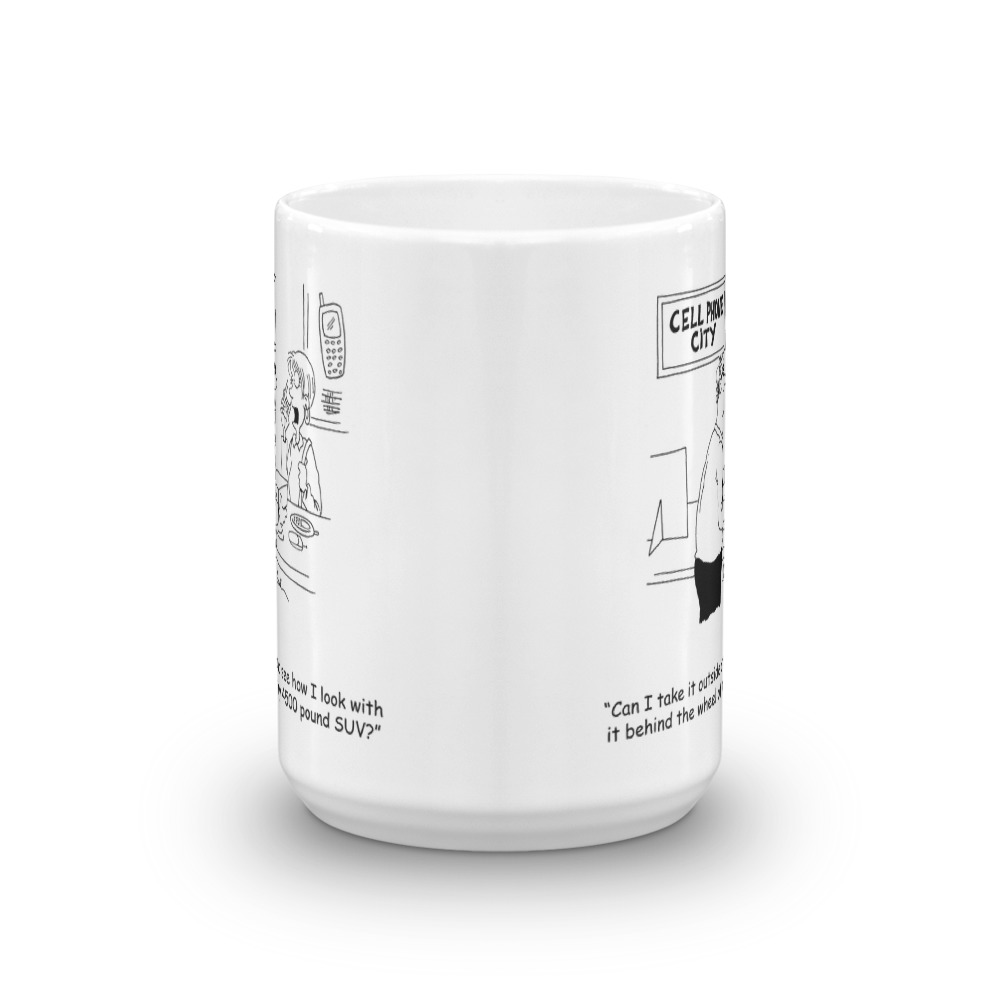 White Glossy Mug