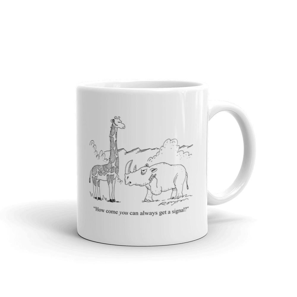 White Glossy Mug