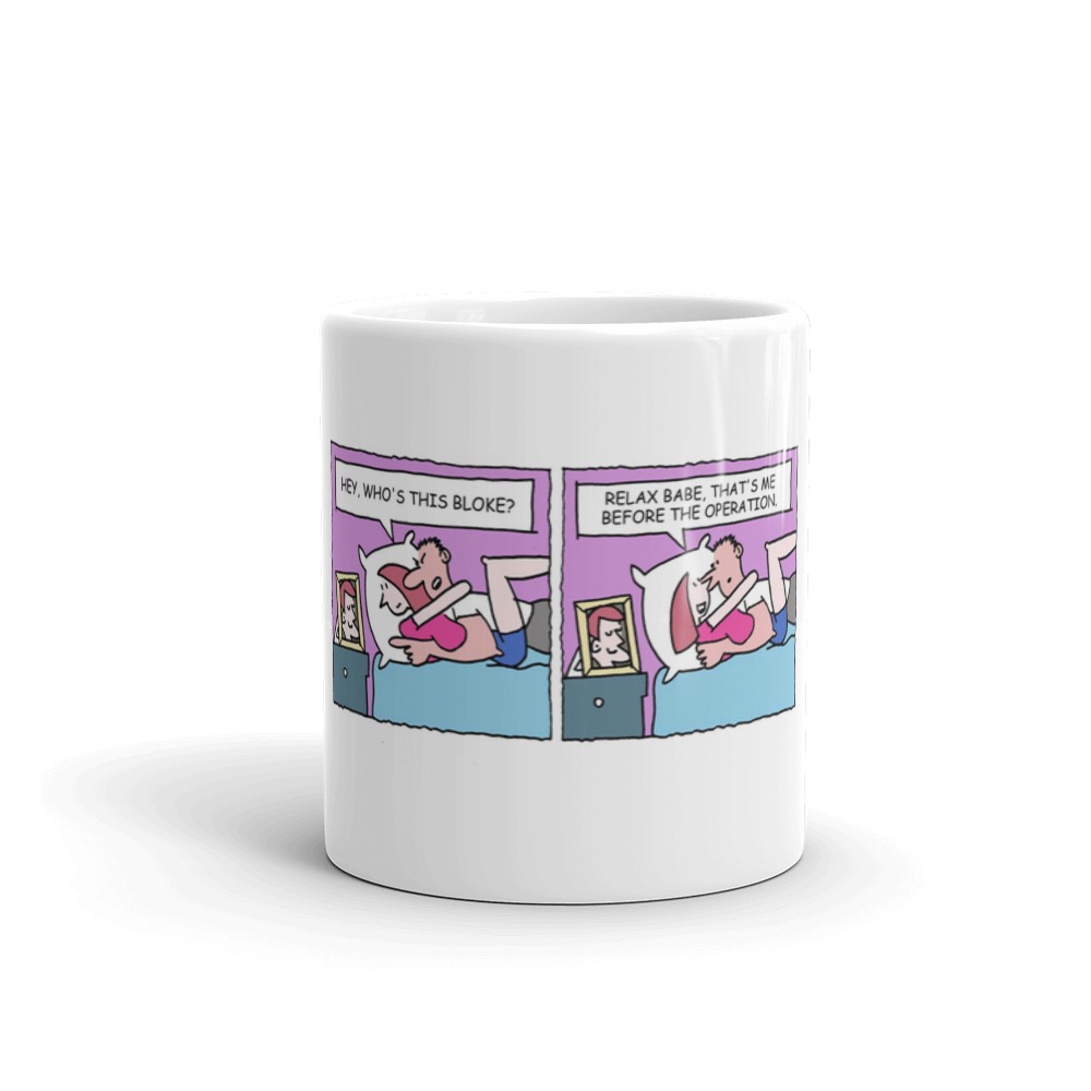 White Glossy Mug