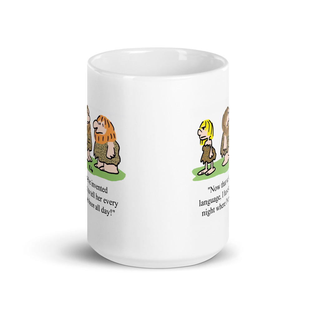 White Glossy Mug
