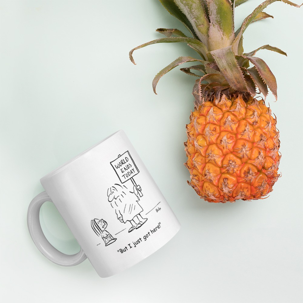 White Glossy Mug