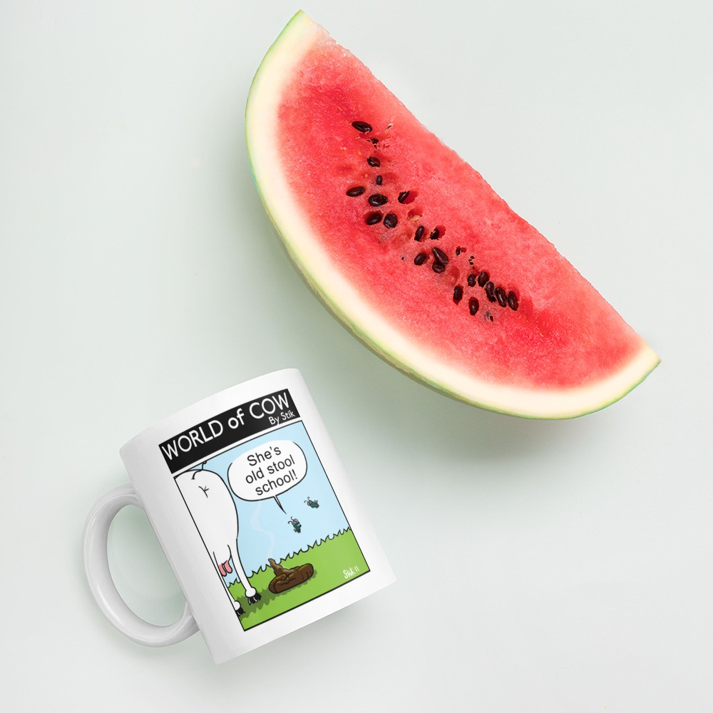 White Glossy Mug