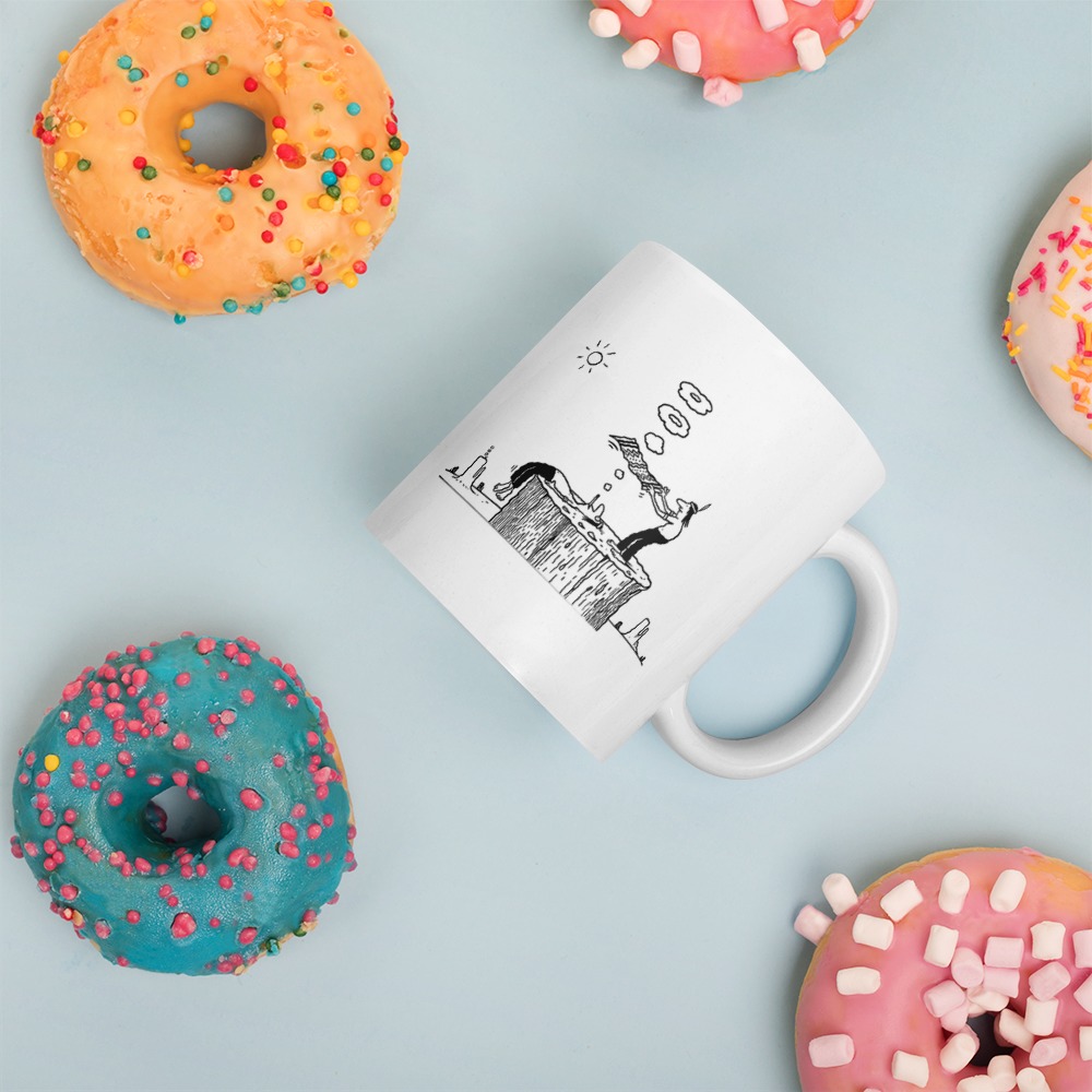 White Glossy Mug
