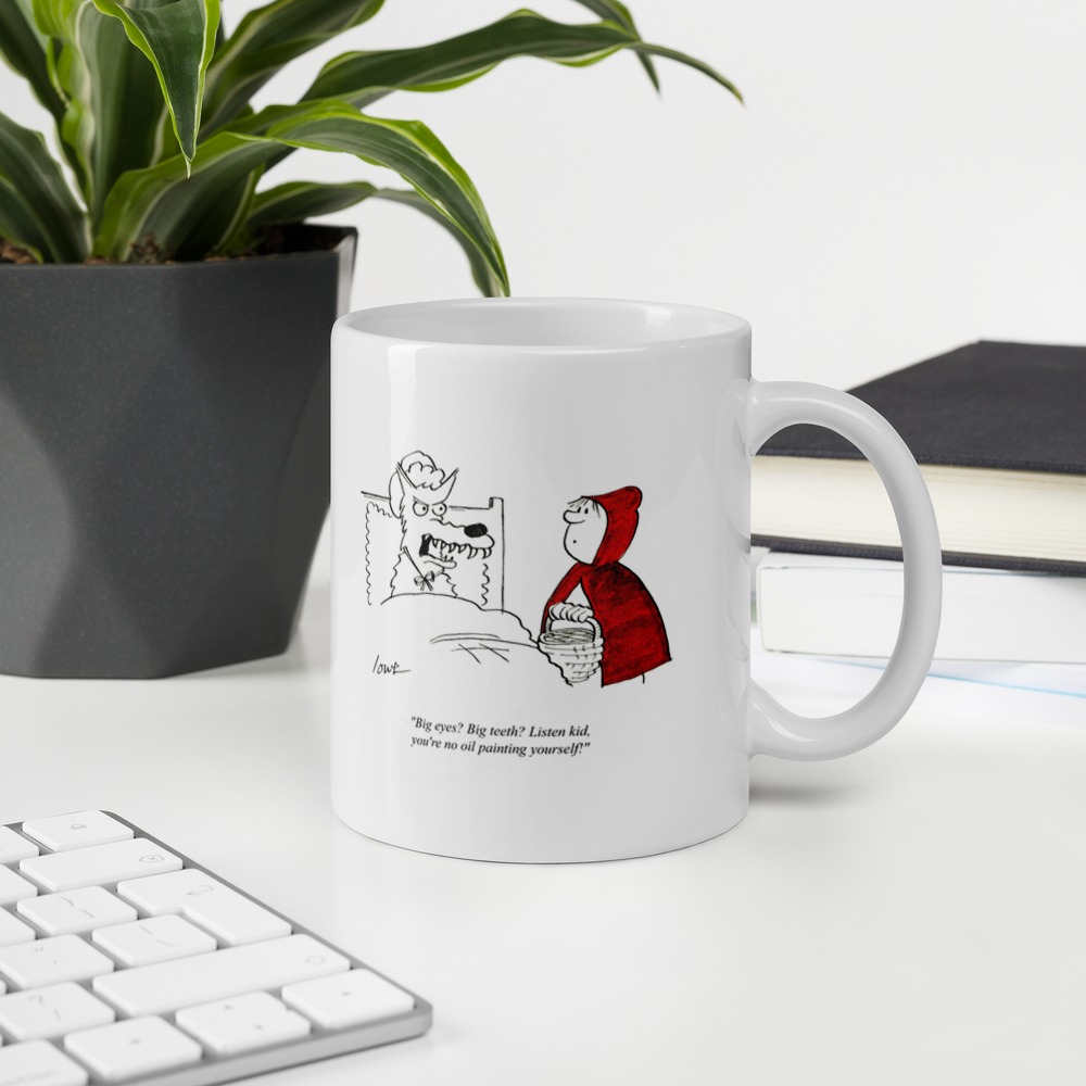 White Glossy Mug
