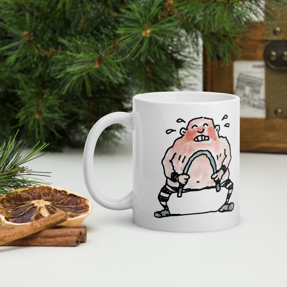 White Glossy Mug