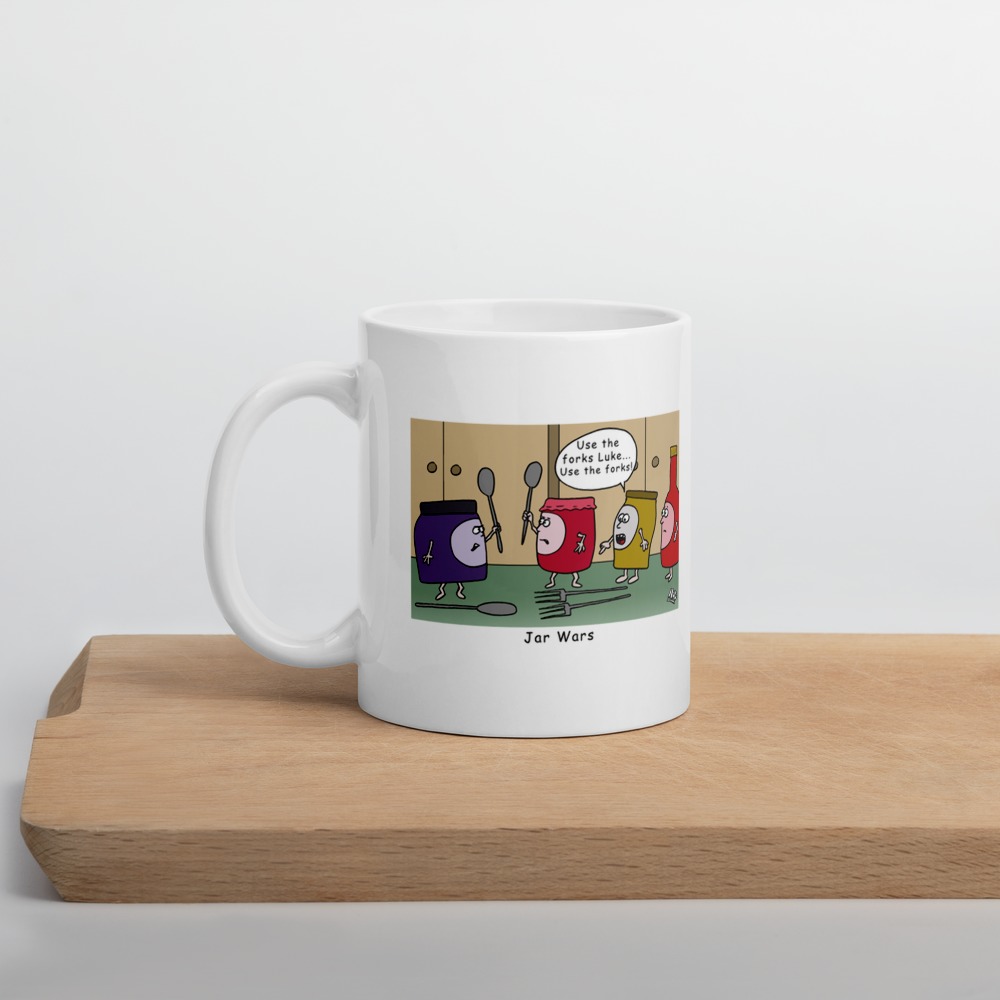White Glossy Mug