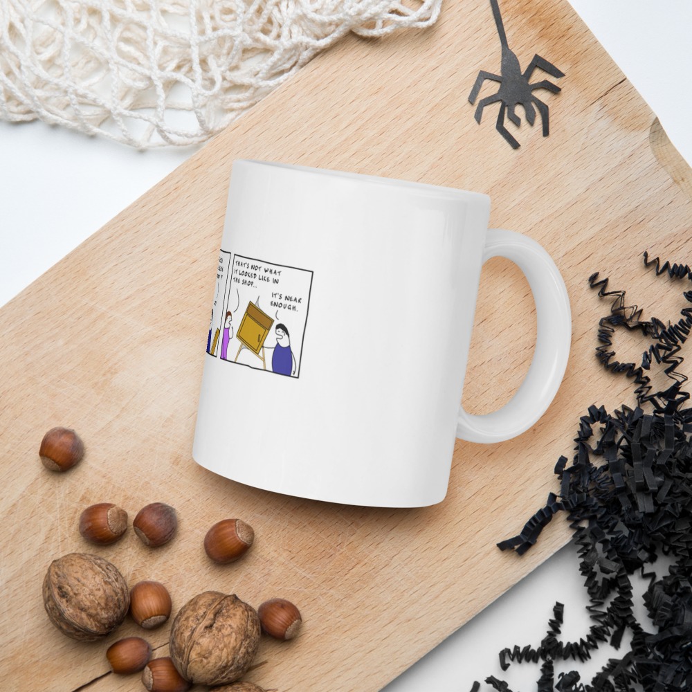 White Glossy Mug