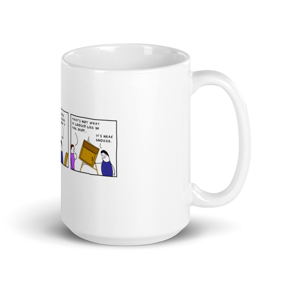 White Glossy Mug