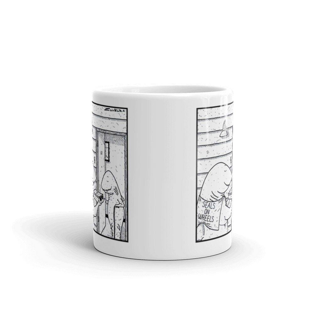 White Glossy Mug