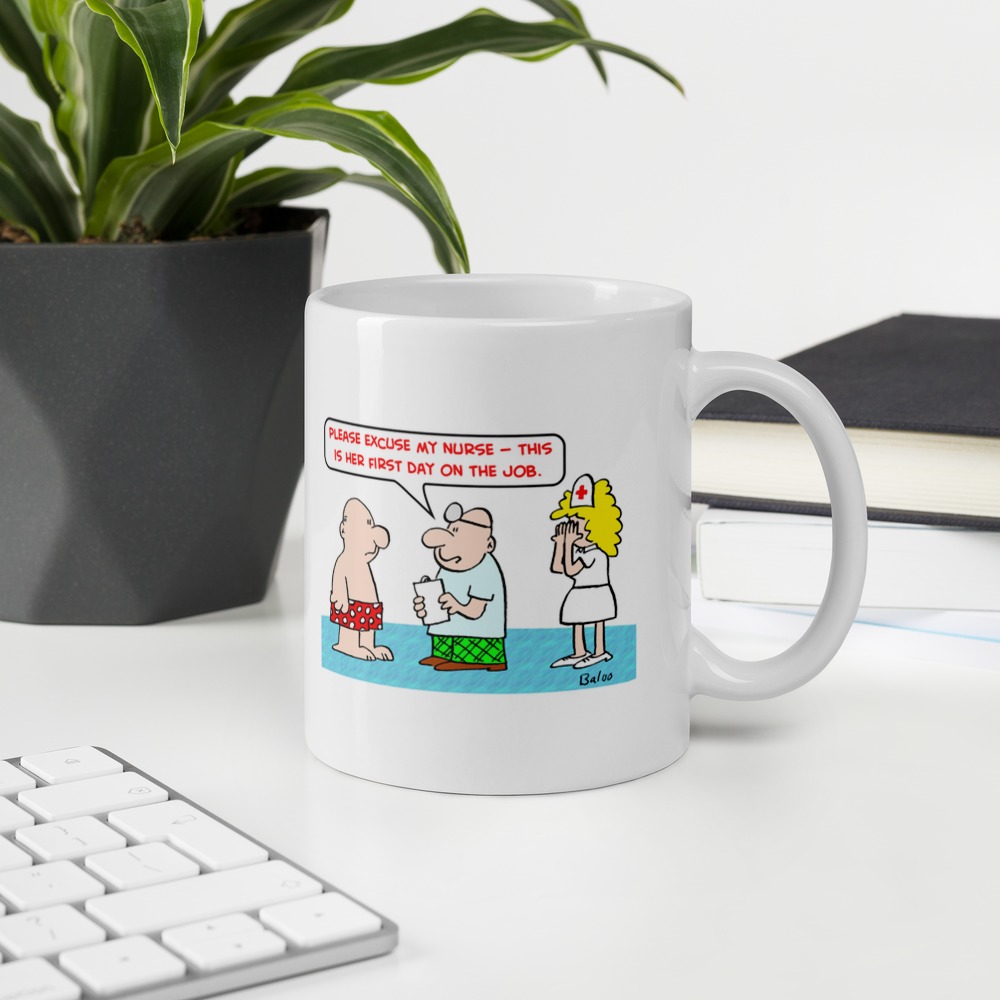 White Glossy Mug