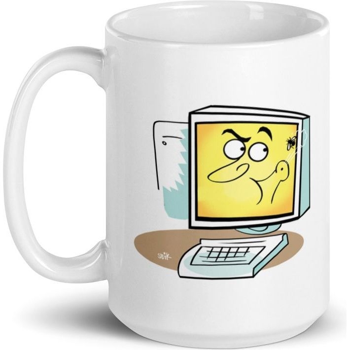 White Glossy Mug