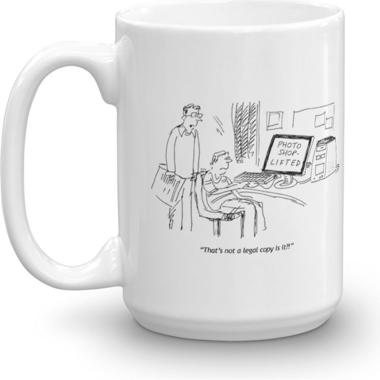 White Glossy Mug
