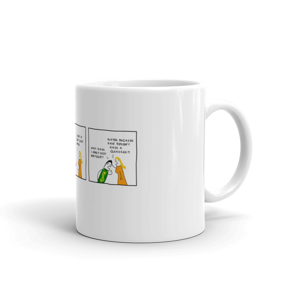 White Glossy Mug