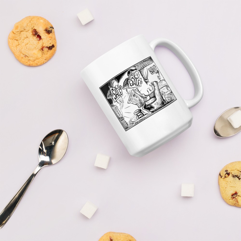 White Glossy Mug