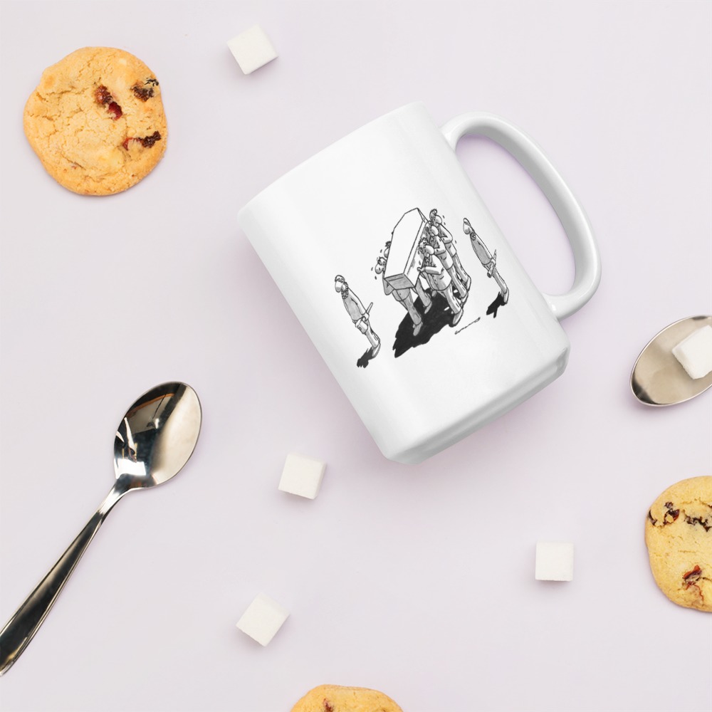 White Glossy Mug