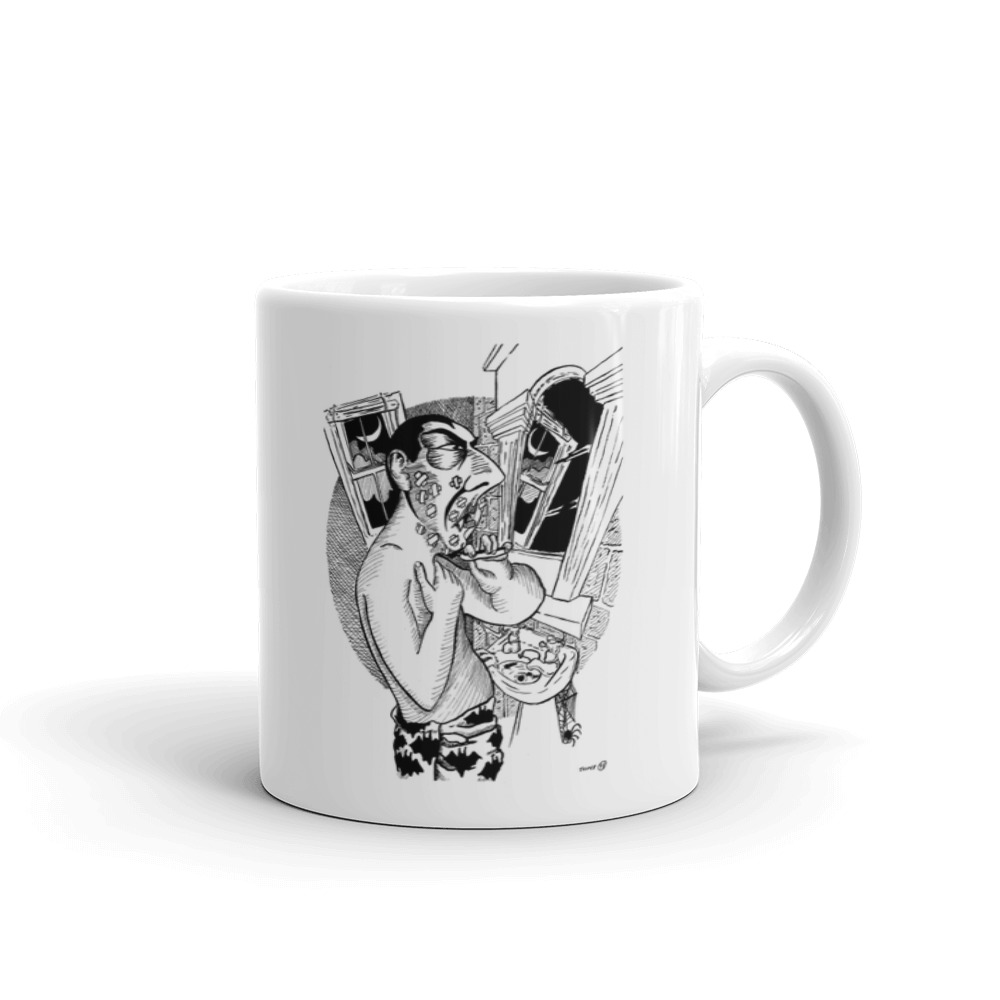 White Glossy Mug