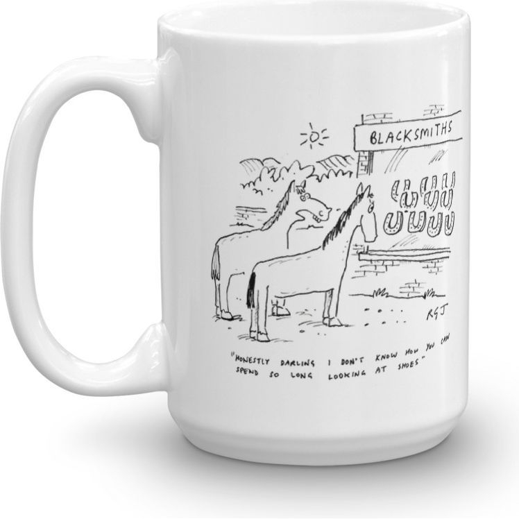 White Glossy Mug