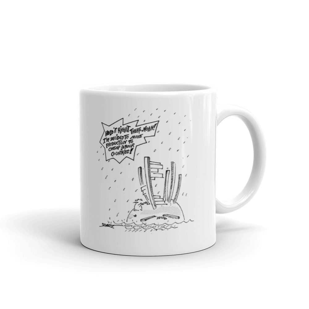 White Glossy Mug