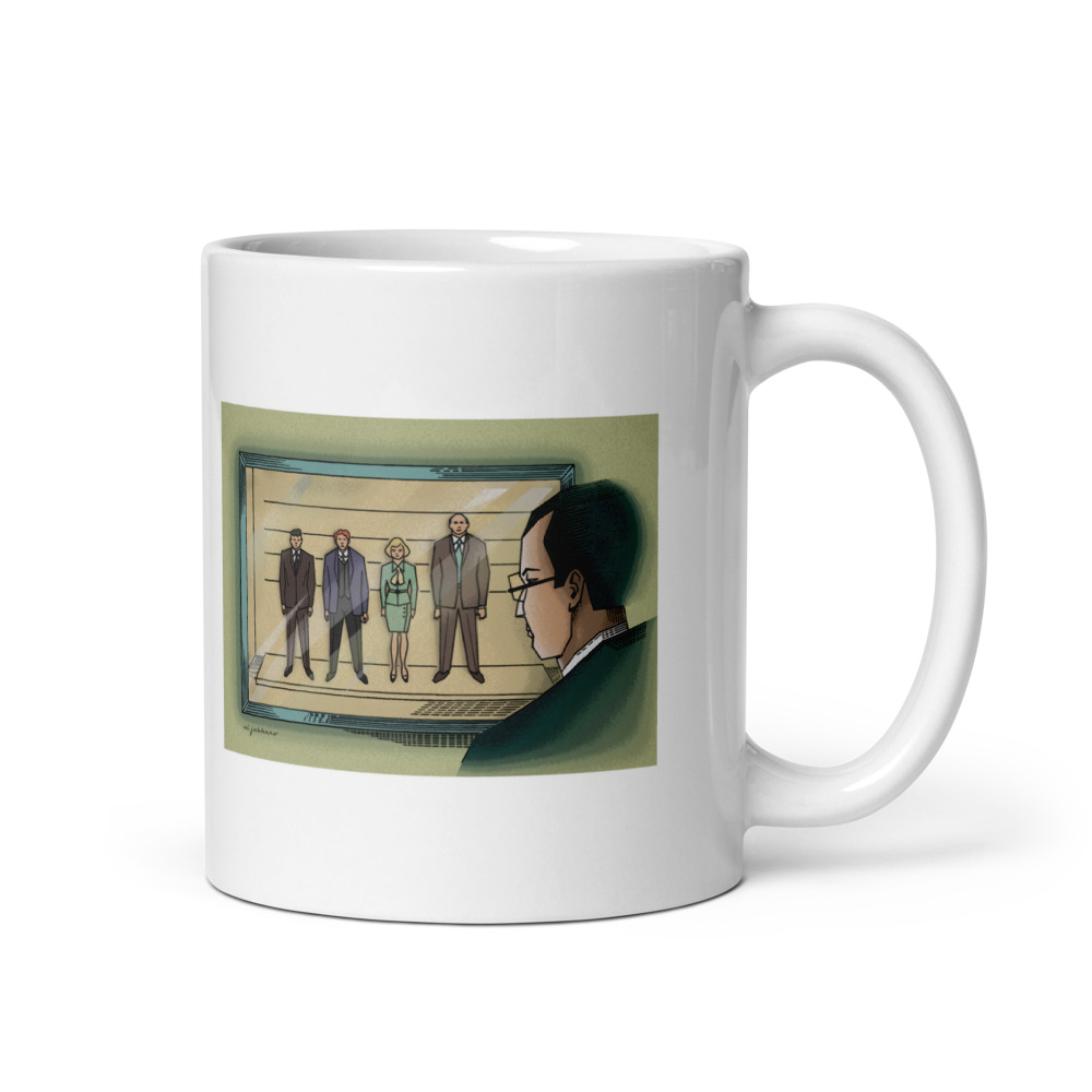 White Glossy Mug