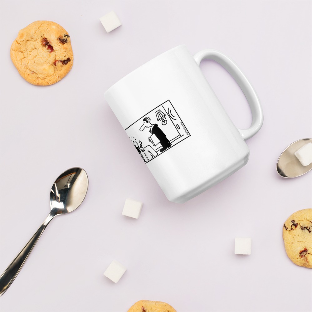 White Glossy Mug