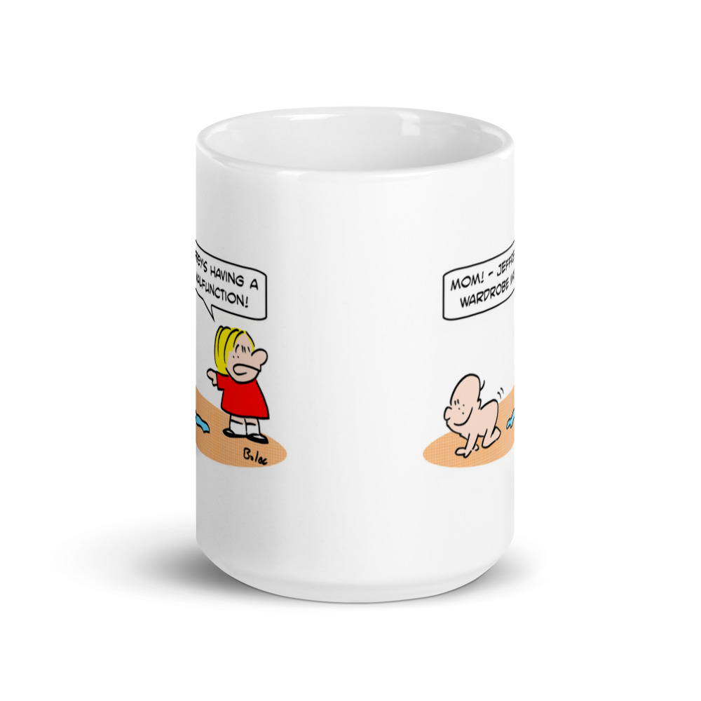 White Glossy Mug