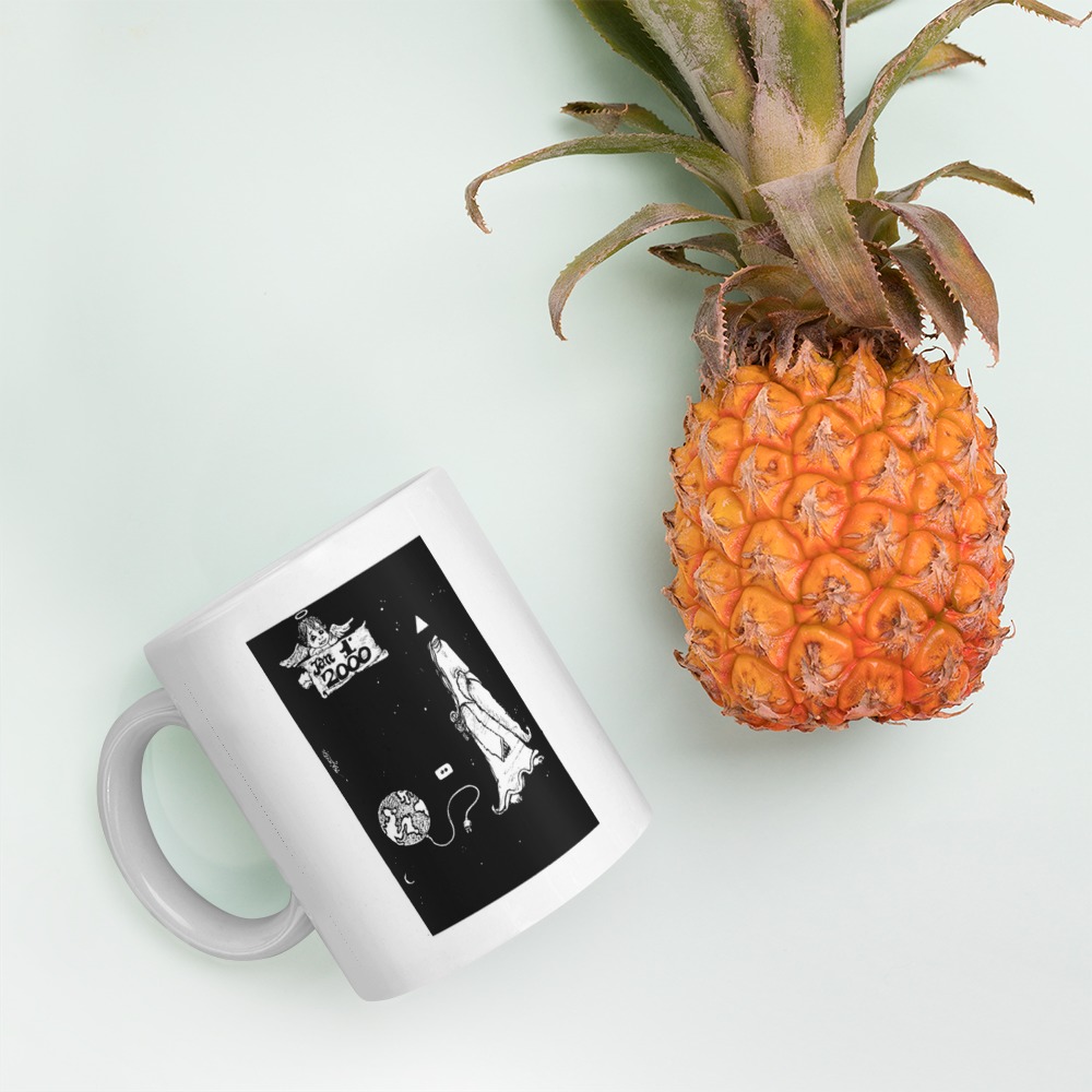 White Glossy Mug
