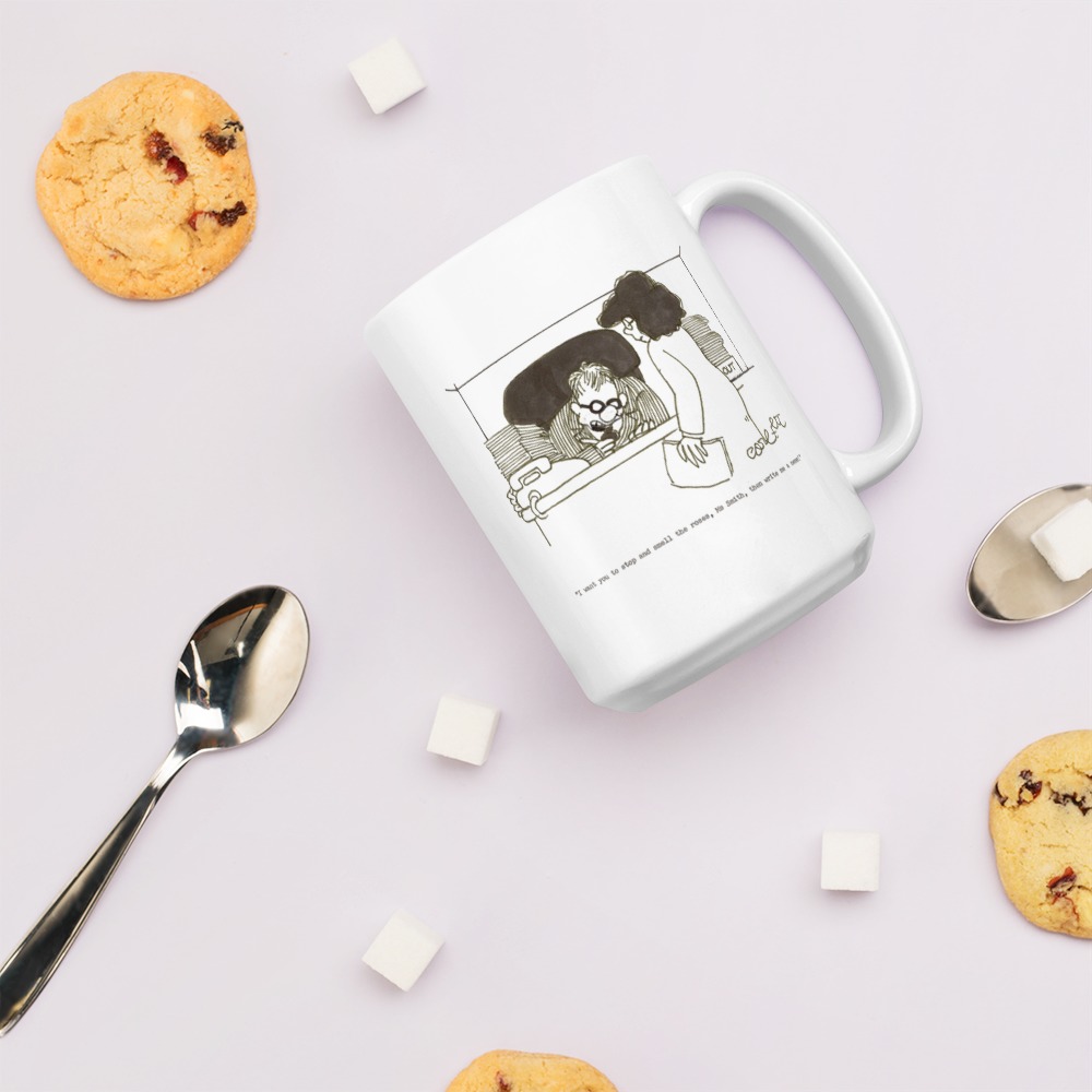 White Glossy Mug
