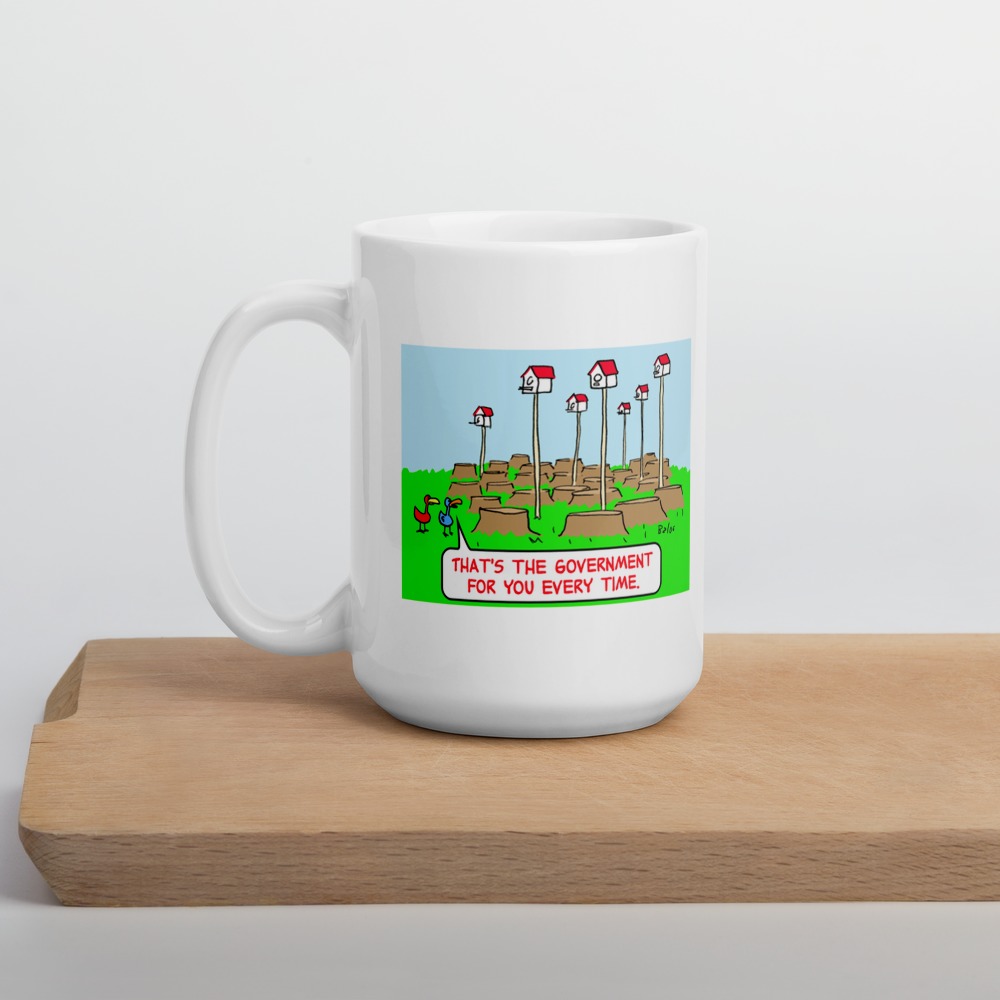 White Glossy Mug