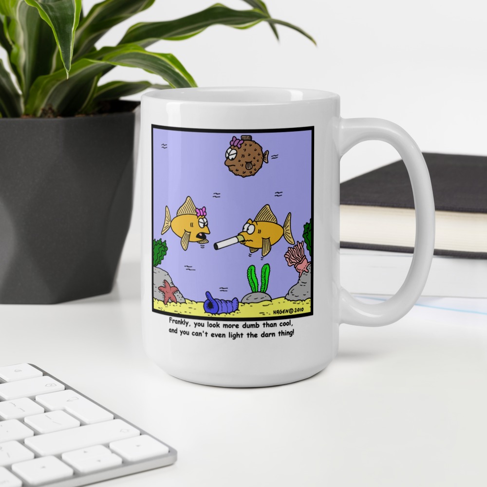 White Glossy Mug