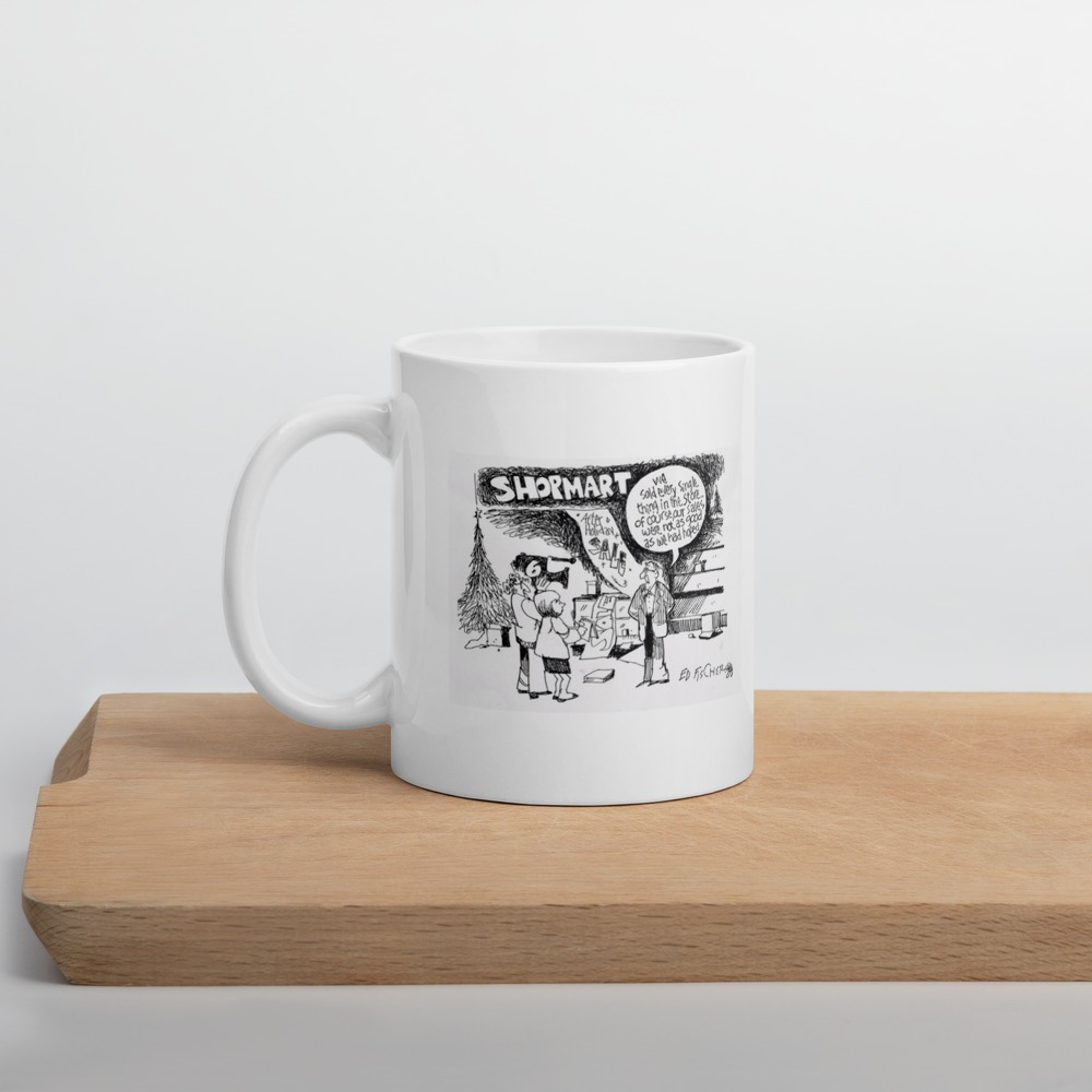 White Glossy Mug