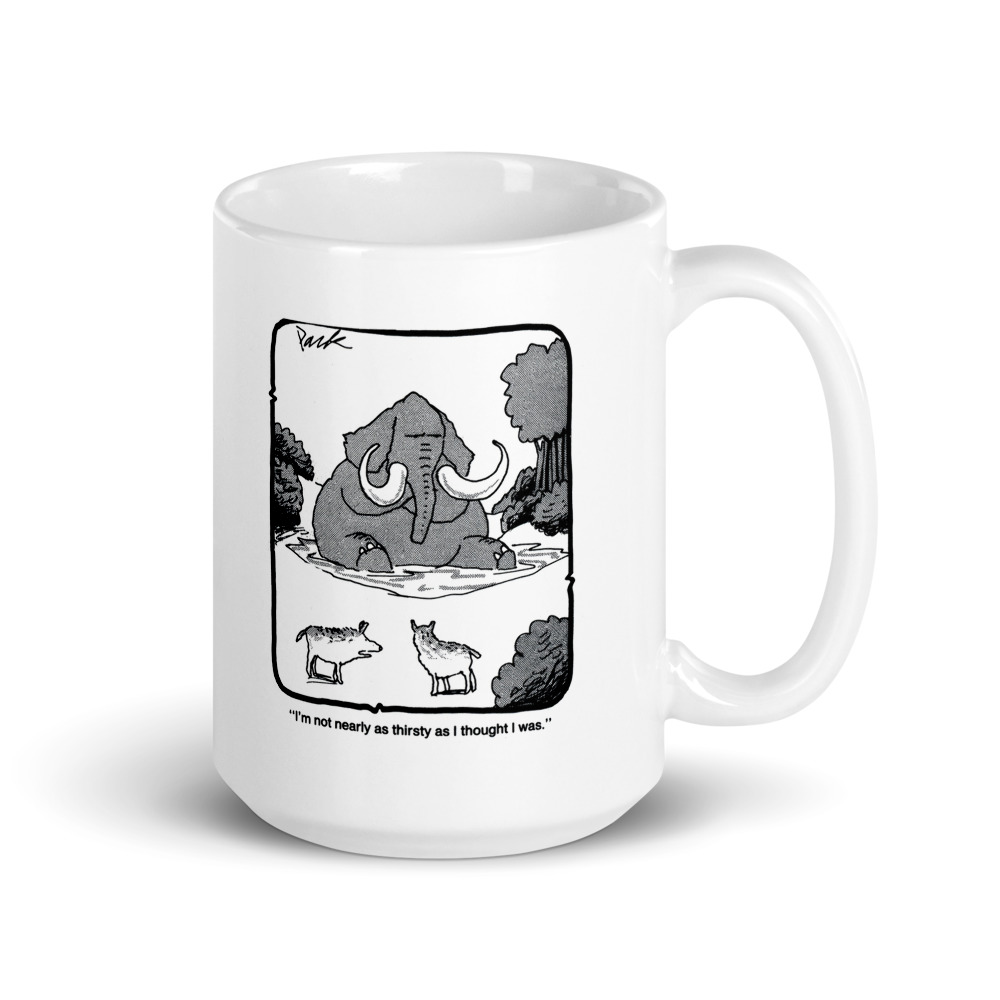 White Glossy Mug