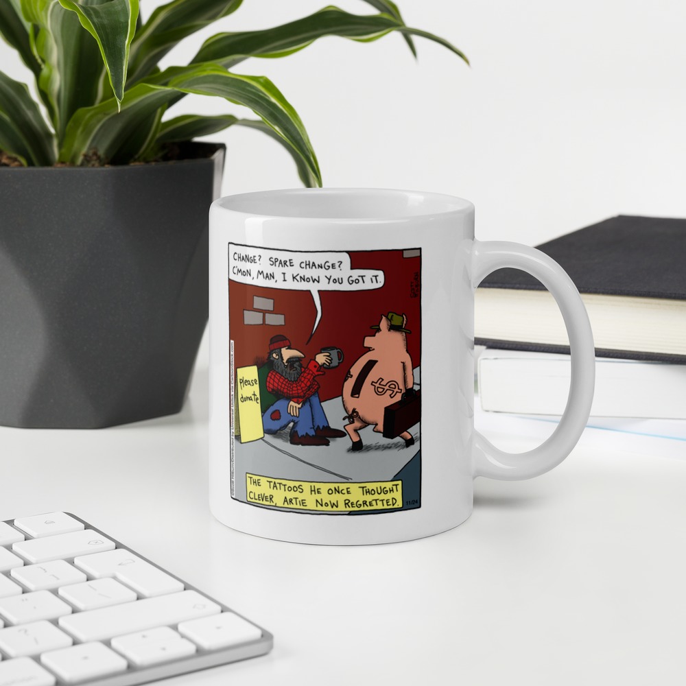 White Glossy Mug