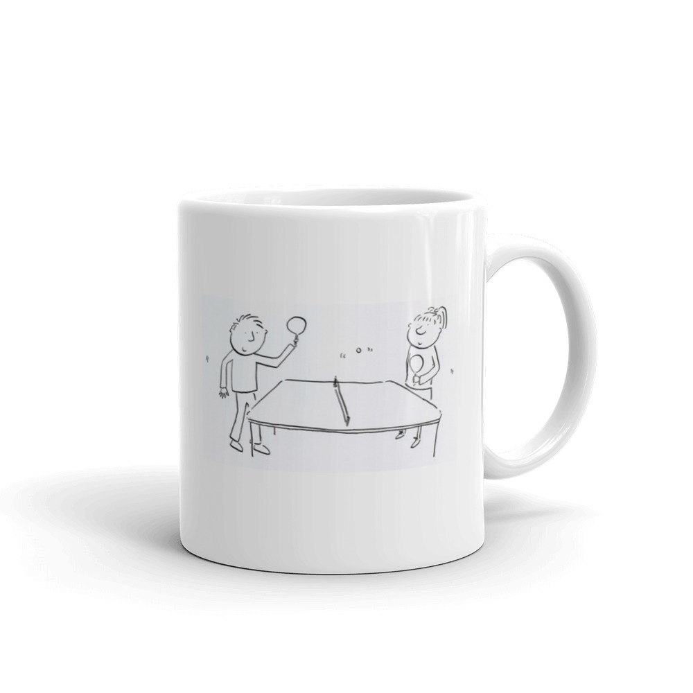 White Glossy Mug