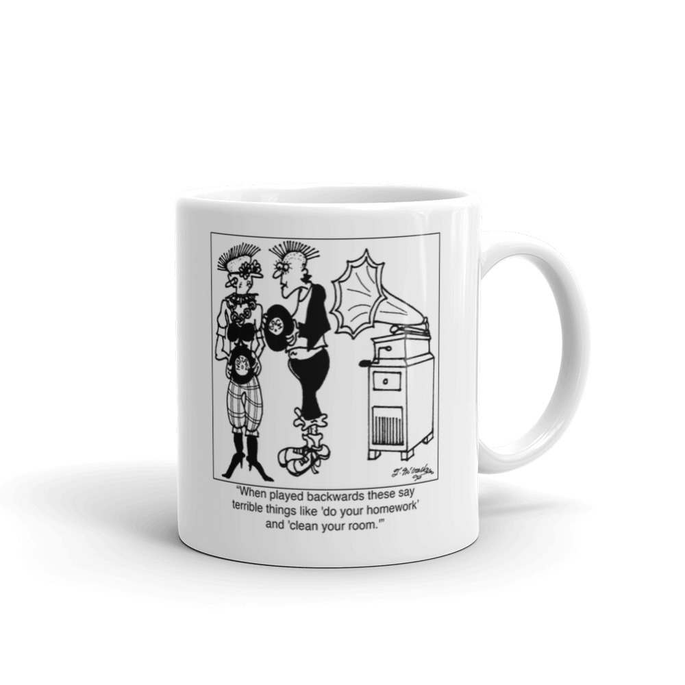 White Glossy Mug