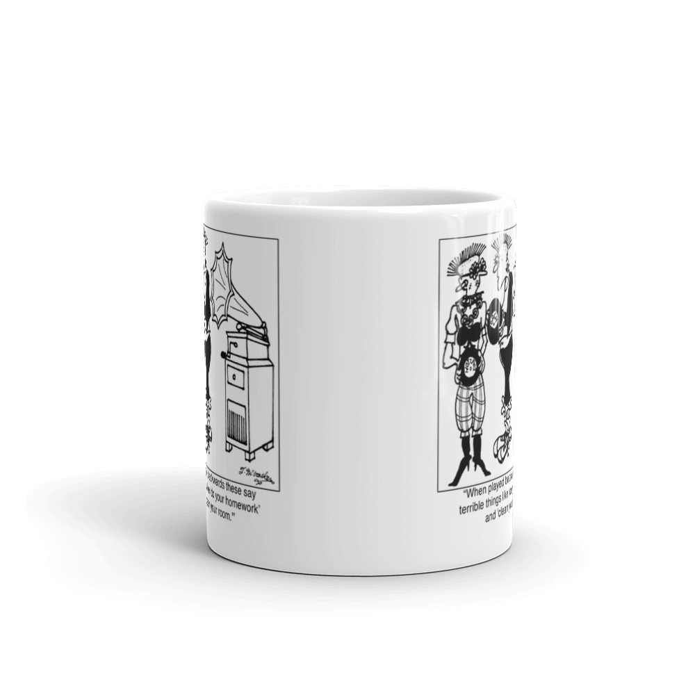 White Glossy Mug