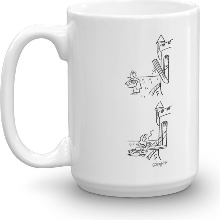 White Glossy Mug