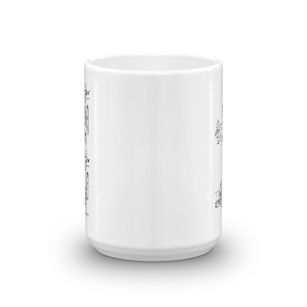 White Glossy Mug