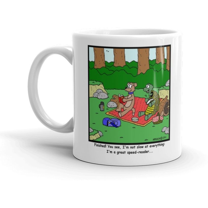 White Glossy Mug